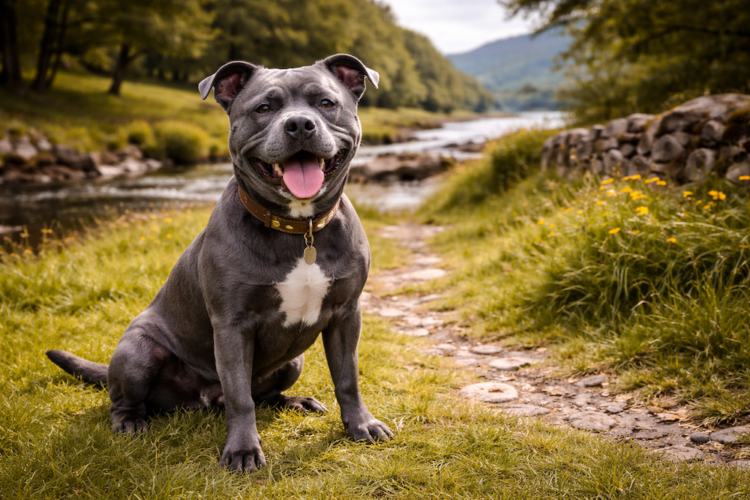 Blue Staffordshire Bull Terrier for sale