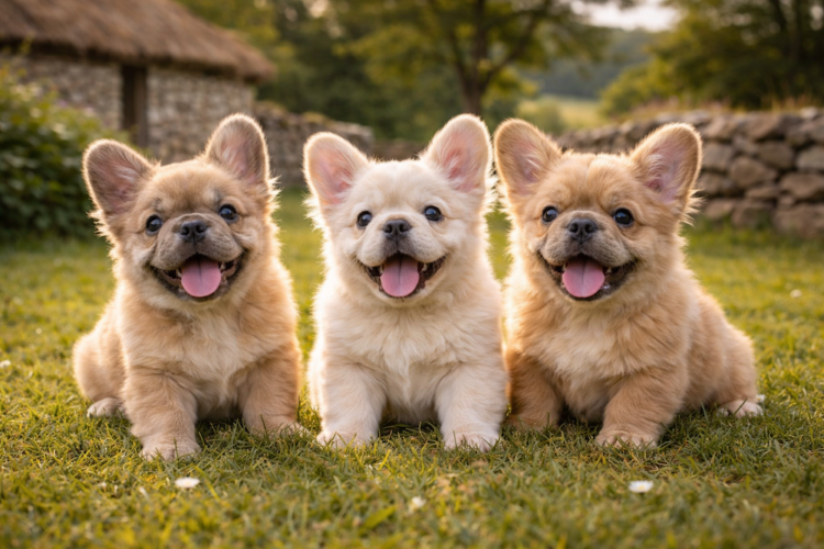 Fluffy French Bulldog for Sale