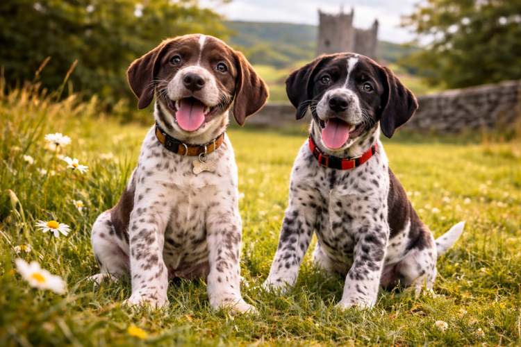 German Pointer puppies